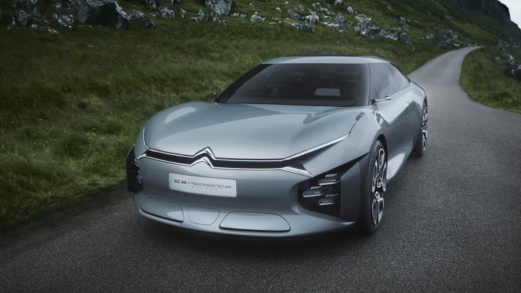 Citroen created a station wagon concept with sound bubbles