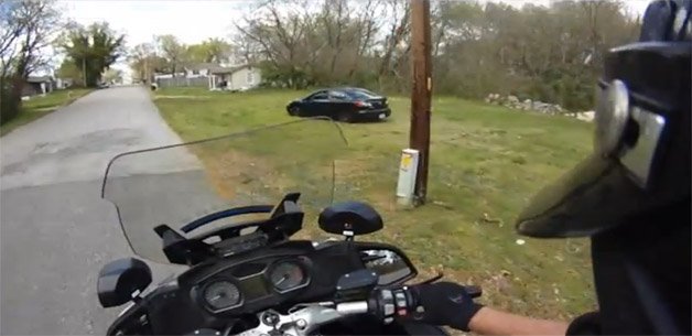 Watch a High-Speed Chase from a Motorcycle-Mounted Officer's Point of View