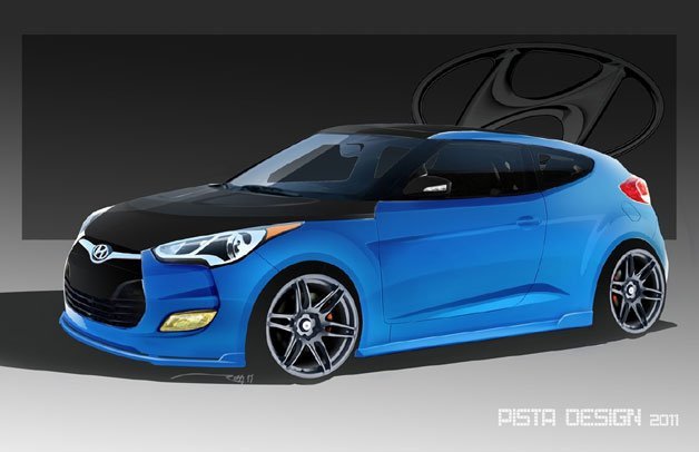 Hyundai, PM Lifestyle collaborate for SEMA-fied Veloster