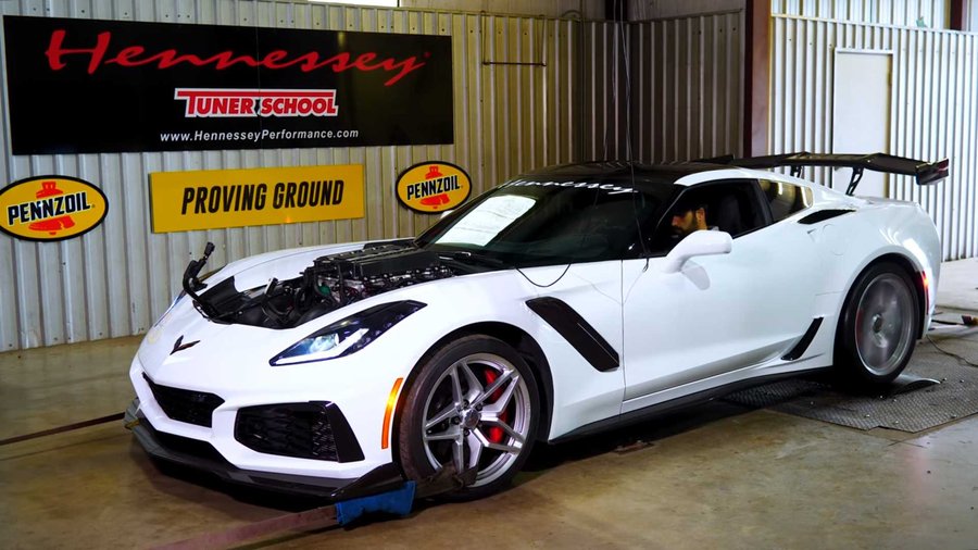 Hennessey Tuned Corvette ZR1 Makes Over 1,000 HP And It Sounds Epic