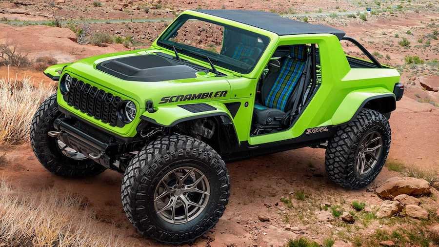Electric 4x4 with 641bhp, 900lb ft one of seven new Jeep concepts