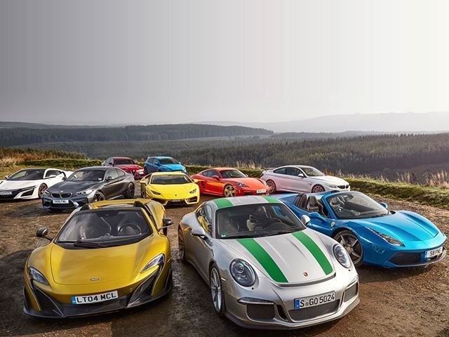 The Largest Ever Sports Car Test Is A Festival Of Horsepower