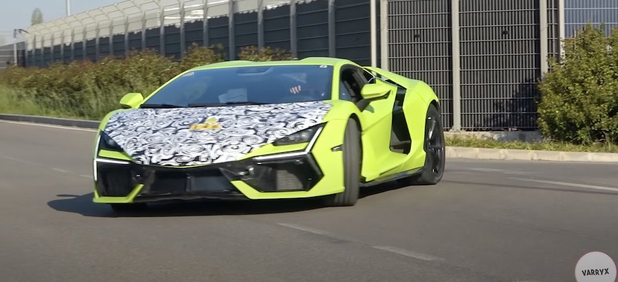 Lamborghini Revuelto Spotted On The Road For The First Time