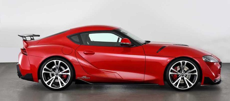 Toyota Supra Muscles Up With AC Schnitzer Kit