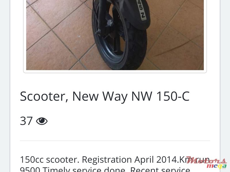 2014' Factory Bike New way 150 NW 150-C photo #1