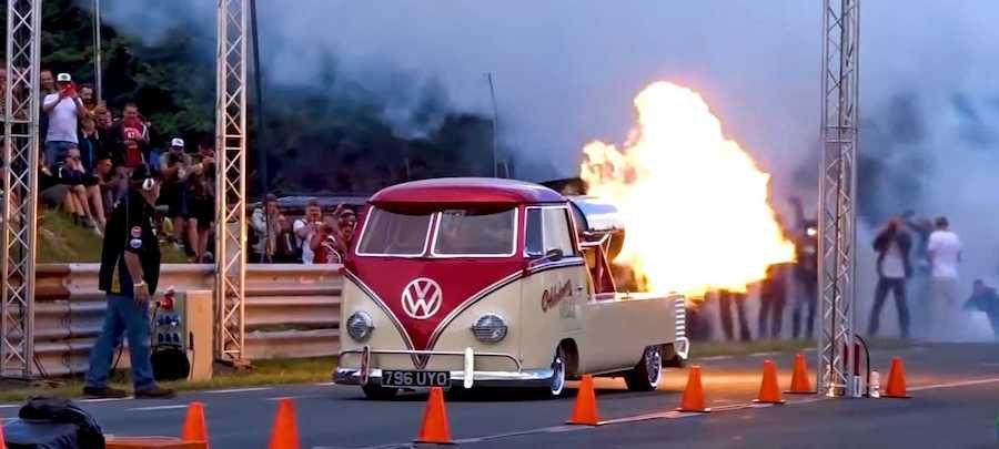 1958 VW Van With Rolls-Royce Jet Engine Is Truly Ludicrous