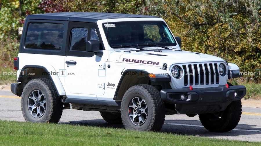 Jeep Wrangler JL Half-Doors Finally Spied For First Time