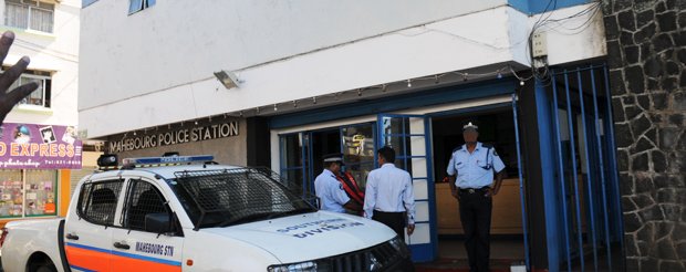 Mahébourg police station, Mauritius