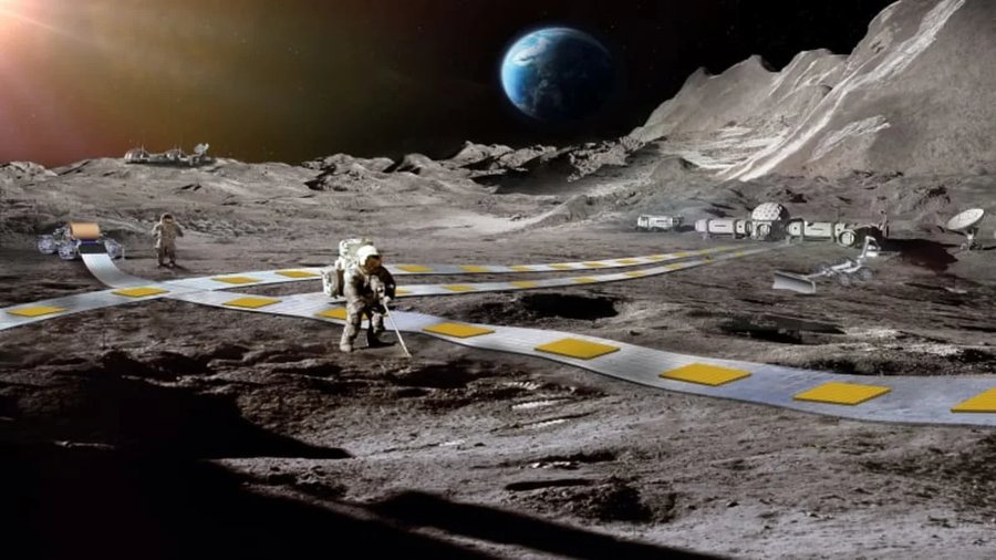 NASA wants to build a floating railway on the moon