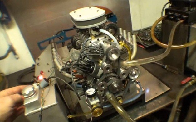 Super Tiny Supercharged V8 Engine Enters Production 