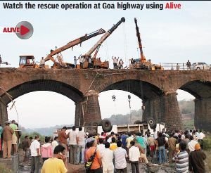 37 Die As Goa-Mumbai Luxury Bus Runs Off Bridge In Dead Of Night