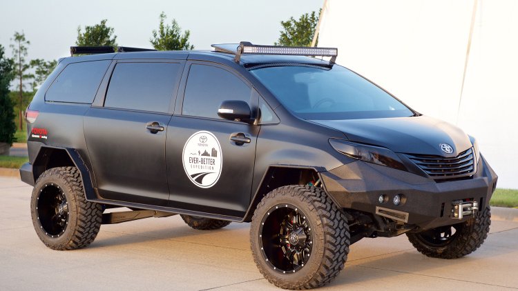 Toyota Creates Awesome Off-Road Sienna