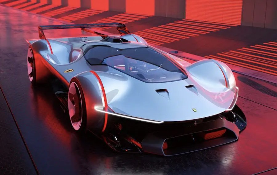 Ferrari’s 1338bhp VGT concept previews future sports car design