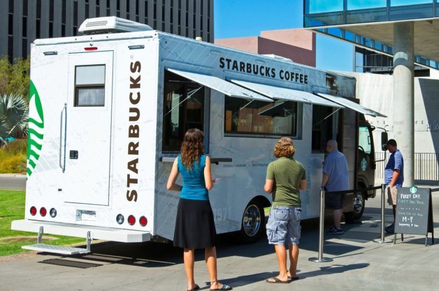 Starbucks to Trawl for College Students With Food Trucks