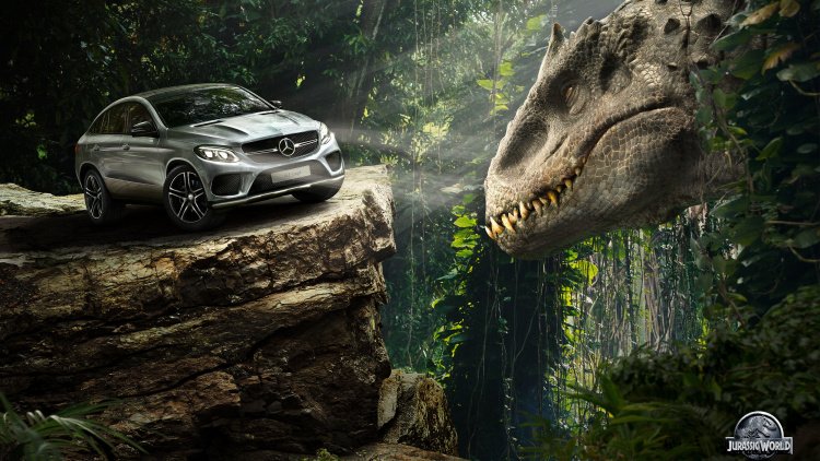 Escape the Dinosaurs in Jurassic World with Mercedes-Benz