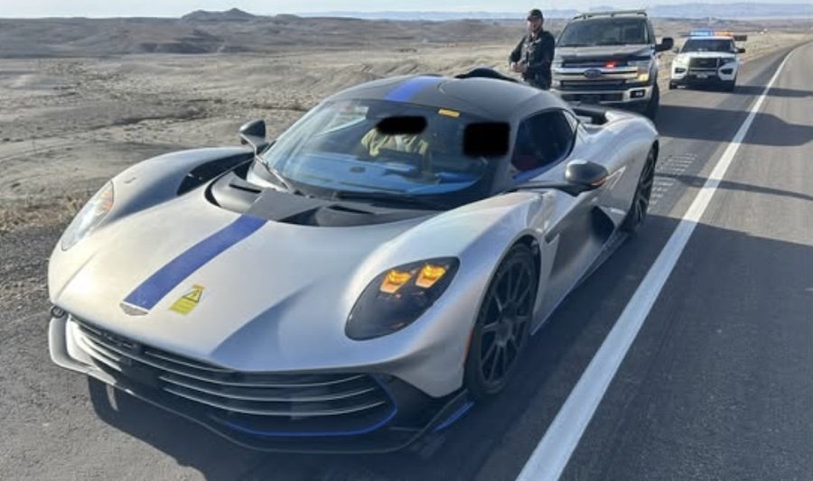 Cops Bust Aston Martin Test Driver For Reckless Driving In 1,000-HP Supercar