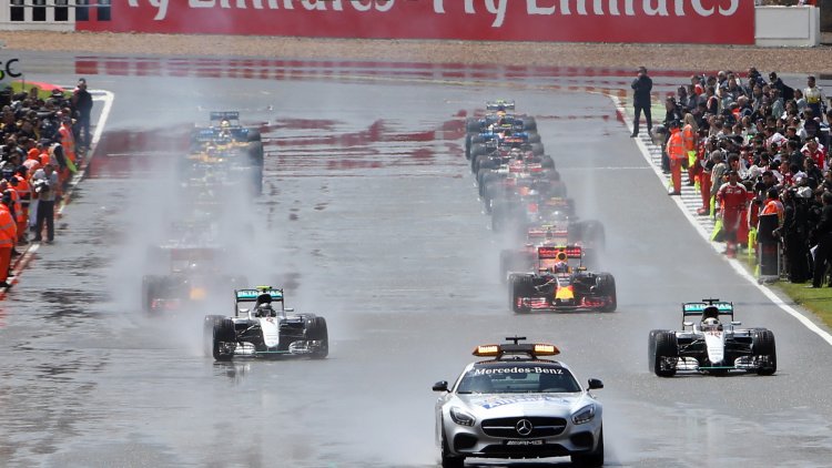 2016 British Grand Prix kept mostly calm and carried on