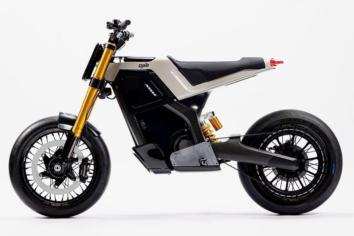 L'entreprise française DAB Motors présente sa première moto électrique