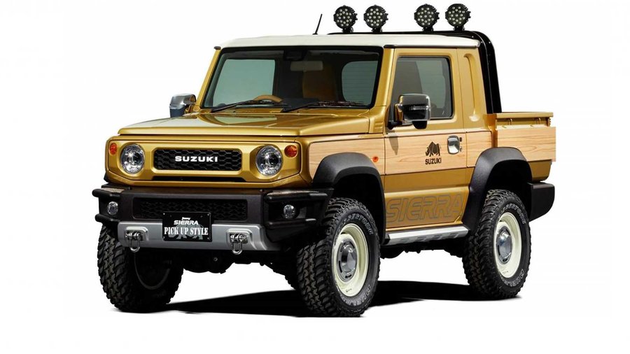 Suzuki Brings Woodie Jimny Pickup, Off-Road Concept To Tokyo