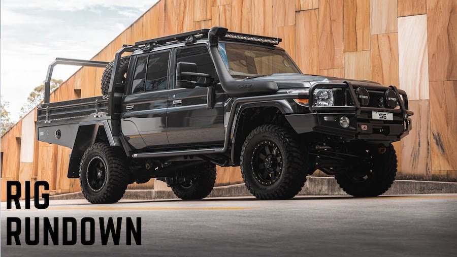 2020 Toyota Land Cruiser 70 Series Gets A Ton Of Mods