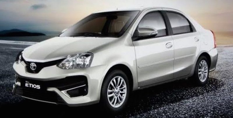 Toyota Etios facelift for India