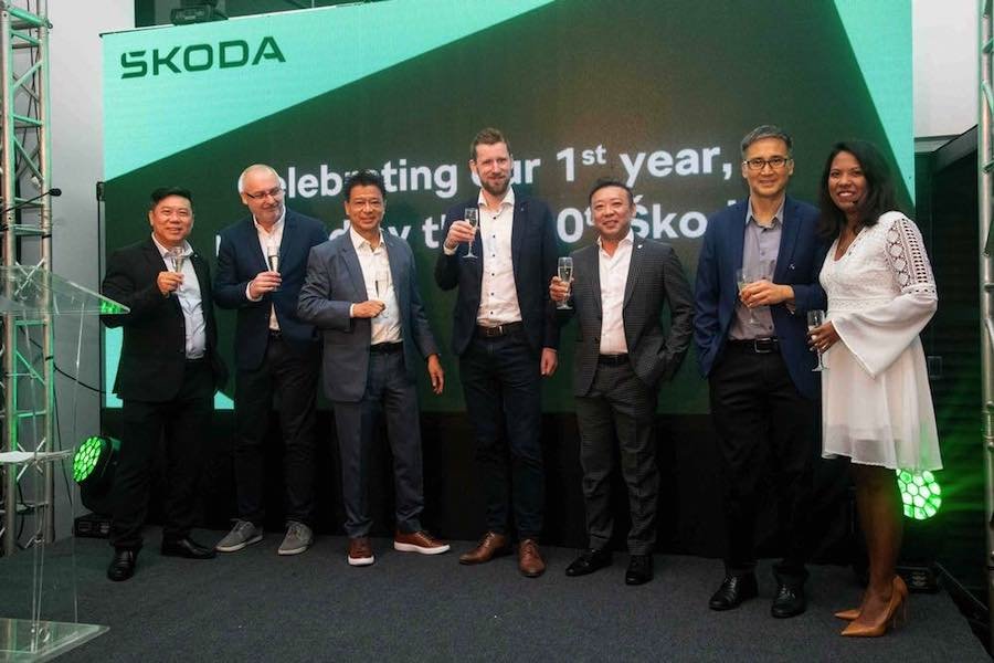 Škoda atteint la barre des 100 véhicules vendus pour son 1e anniversaire
