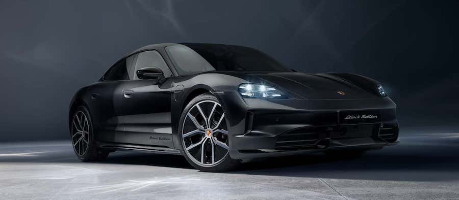 2026 Porsche Taycan Black Edition Does All of the Option-Picking for You