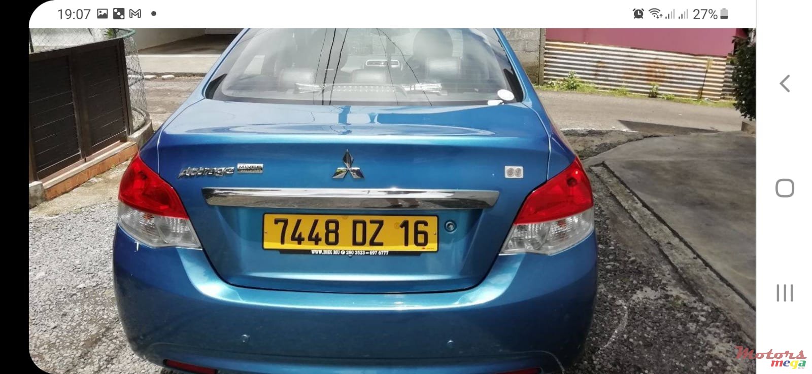 2016' Mitsubishi Attrage photo #4