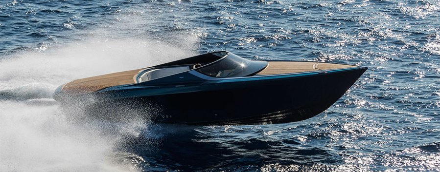 Aston Martin AM37S Speedboat Hits The Waves In Monaco