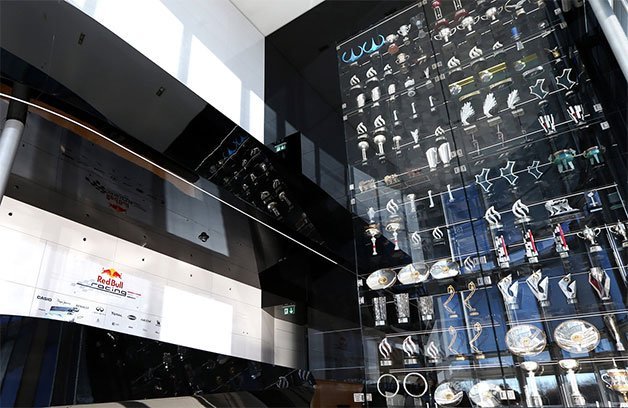 Red Bull F1 Factory Raided By Thieves, Over 60 Trophies Taken