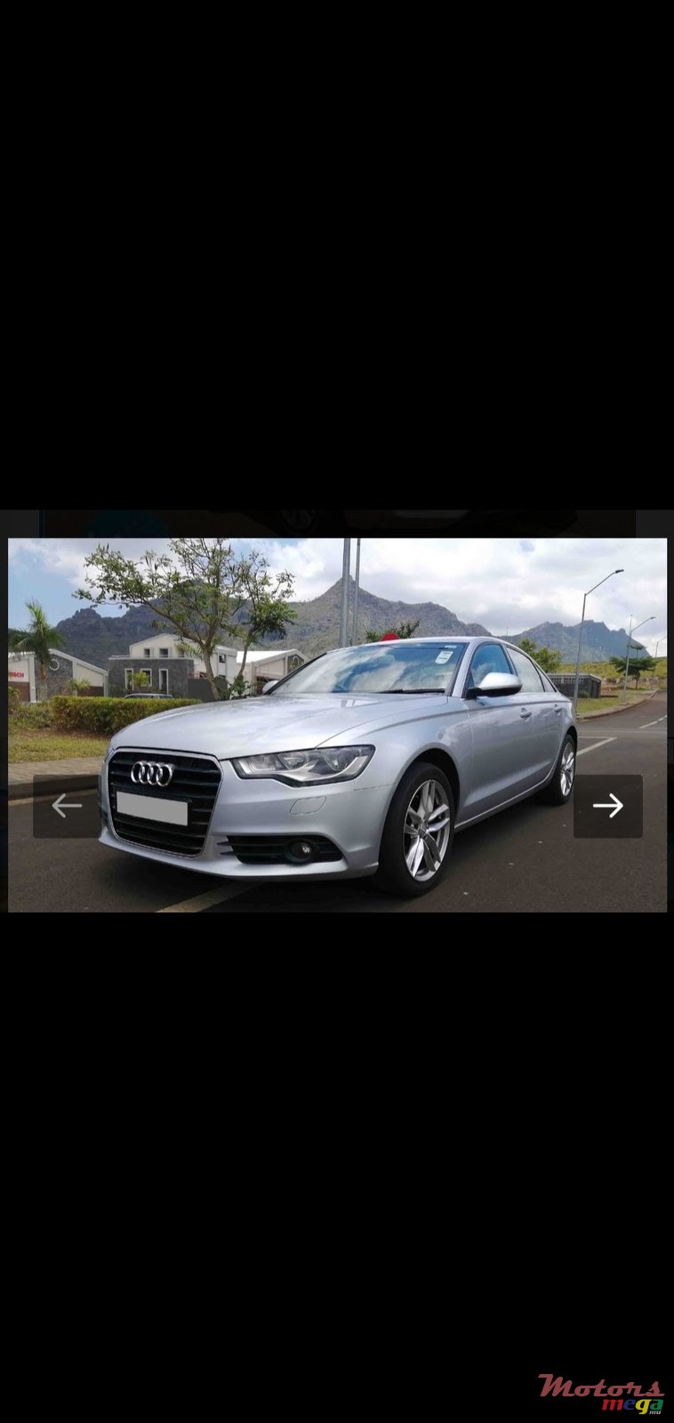 2012' Audi A6 With private number photo #3