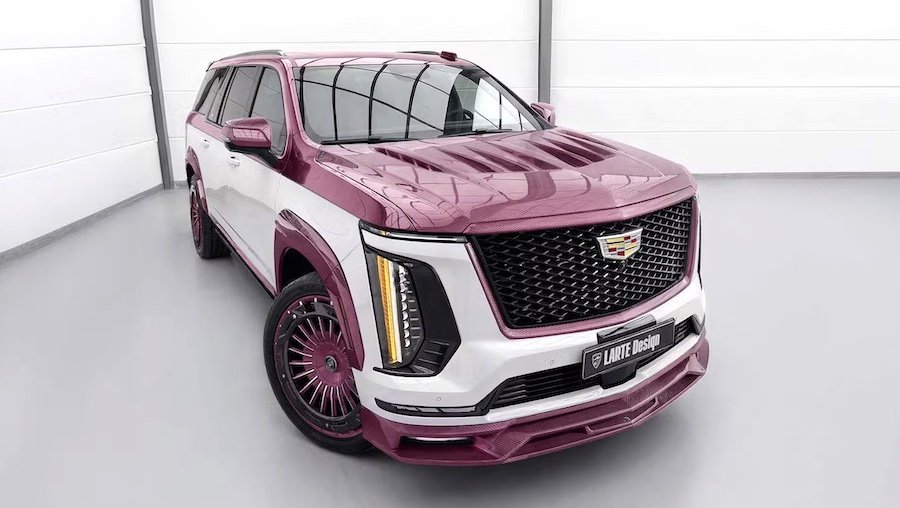 Pink Cadillac Escalade by Larte Design