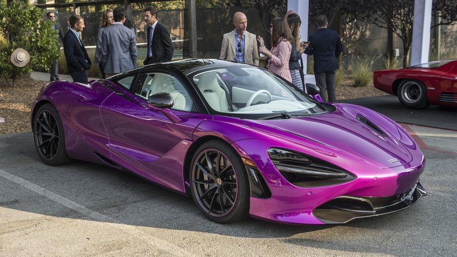 Witness the only Fux Fuchsia McLaren 720S in existence