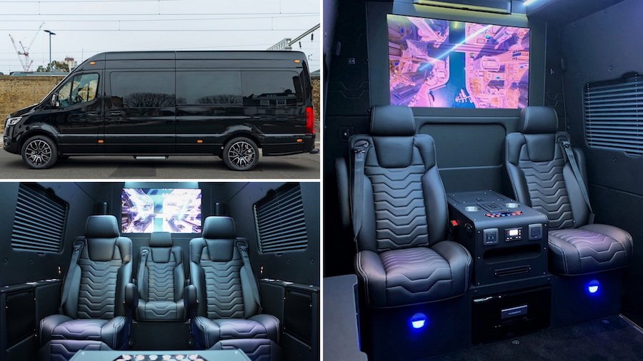 This 2024 Mercedes Sprinter Van Has a Custom Luxury Interior, Costs Lamborghini Urus Money