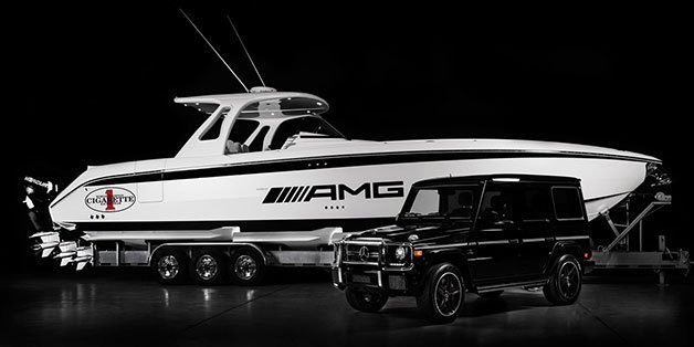 Mercedes Goes Boating Again with G63 AMG-Inspired Cigarette