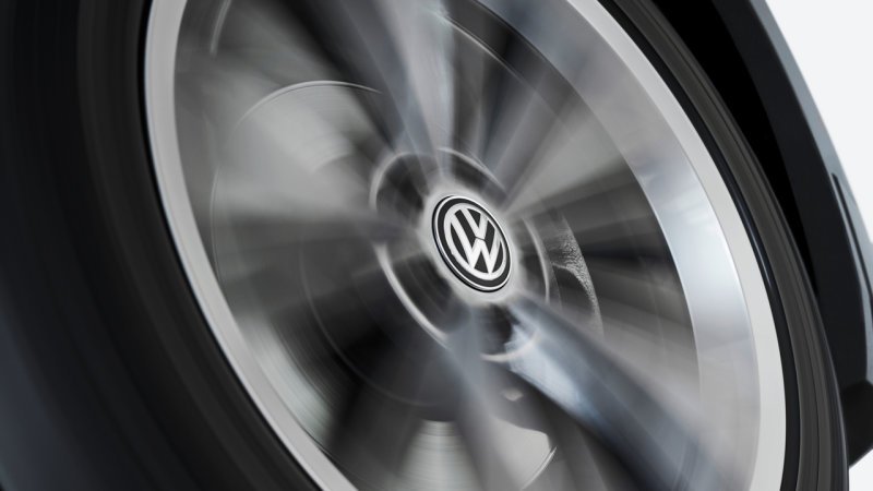 VW introduces self-leveling wheel caps, because why not