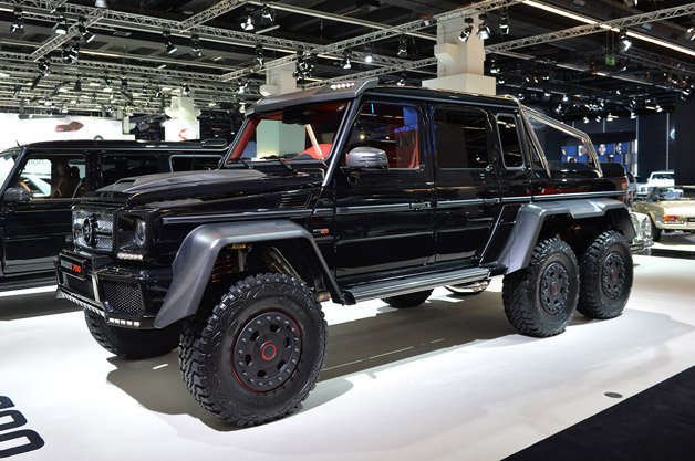 Brabus B63S 6x6 Sixes Up The Messe