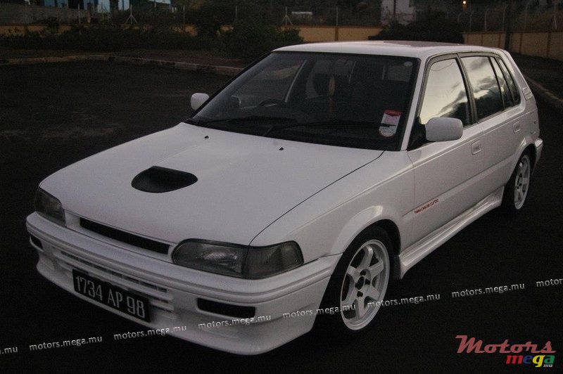 1998' Toyota Tazz Glanza turbo engine photo #1