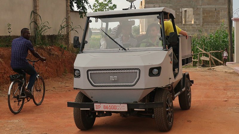 This electric car prototype is built for Africa's rural roads