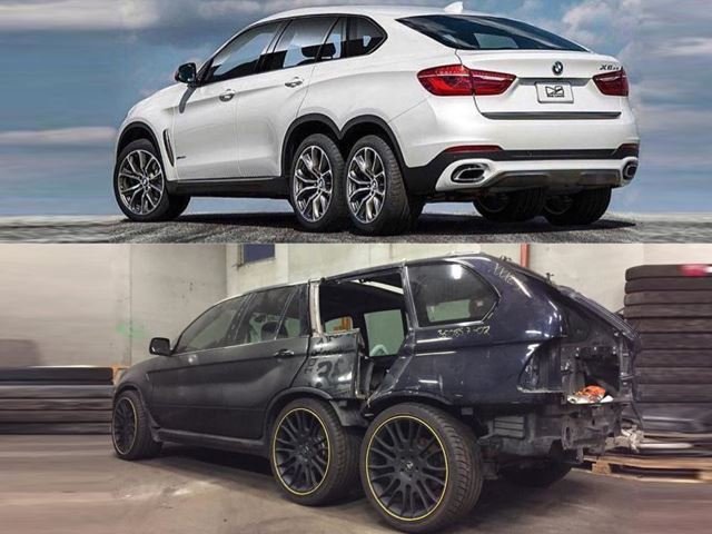 BMW 6x6 Inspired By The Mental Mercedes-AMG 6x6 In The Works
