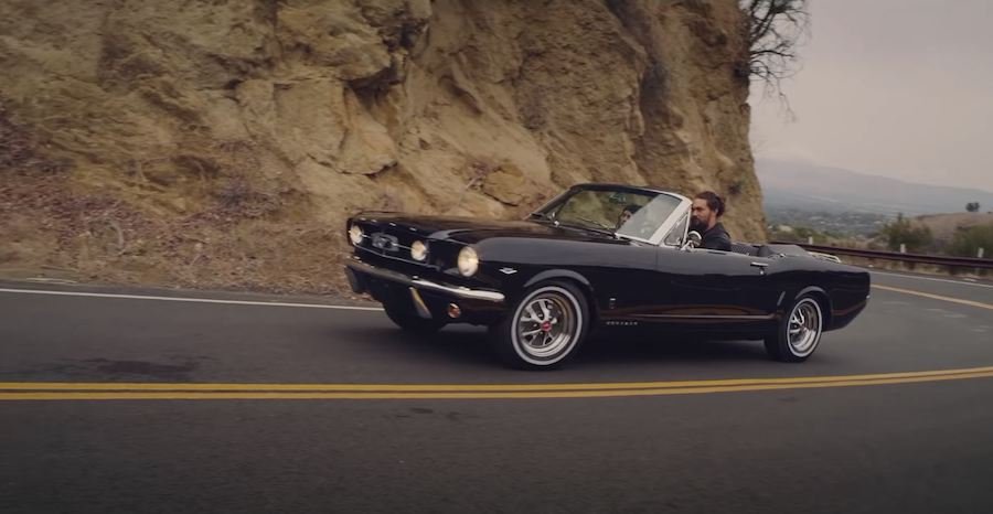 Jason Momoa Fully Restores Wife’s 1965 Custom Ford Mustang as Birthday Surprise
