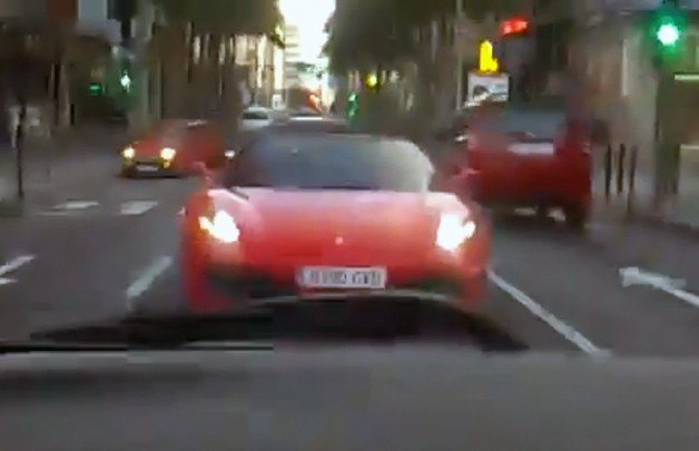 Young Boy Sees Ferrari, Promptly Loses His Mind