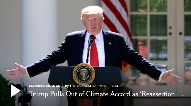 Trump pulls out of Paris accord - but in many ways, he can't stop progress