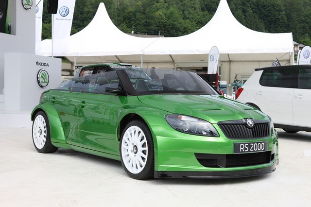 Skoda unveils dramatic Fabia RS 2000 roadster concept at Wörthersee