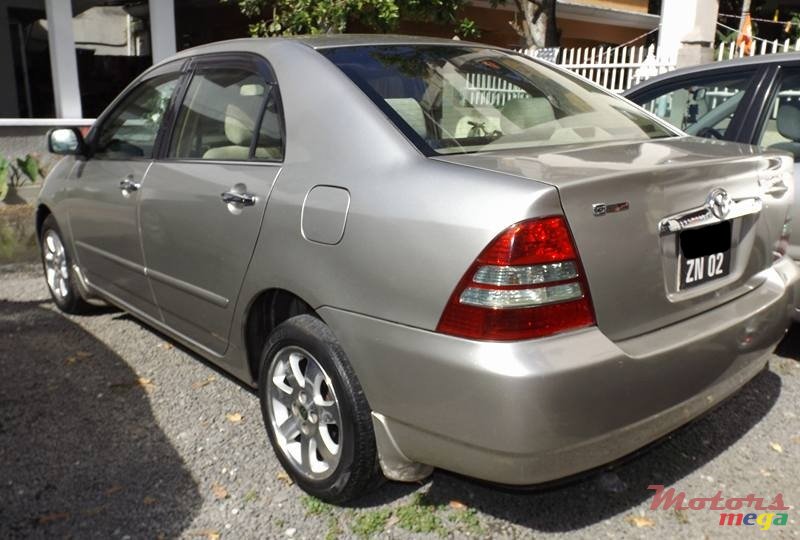 2002' Toyota Corolla NZE photo #3