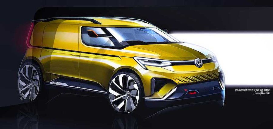 2020 VW Caddy Teased With Sports Car Looks