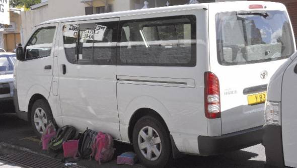 School Vans Without License: Contraventions