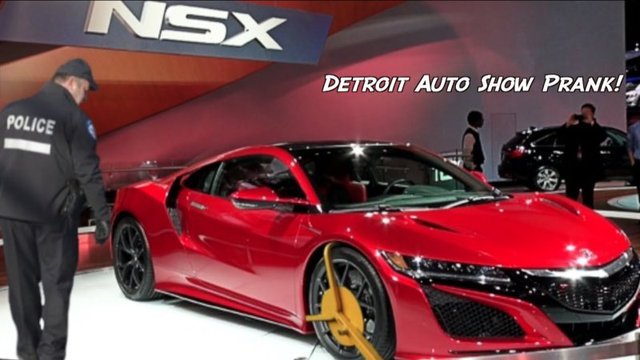 Detroit Auto Show Prankster 'Damages' Hundreds of Thousands of Dollars of Cars