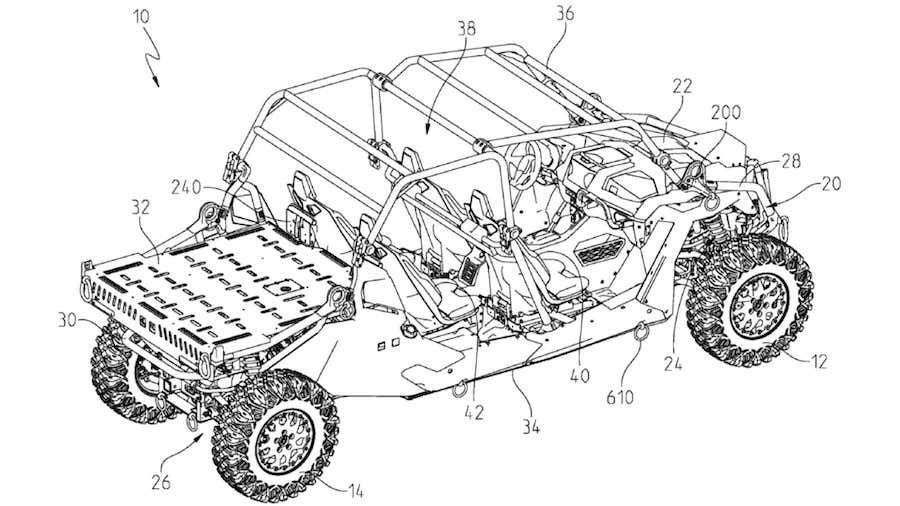 Polaris’ New Patent Has Hydraulic Adjustable Suspension, Adds Further Utility