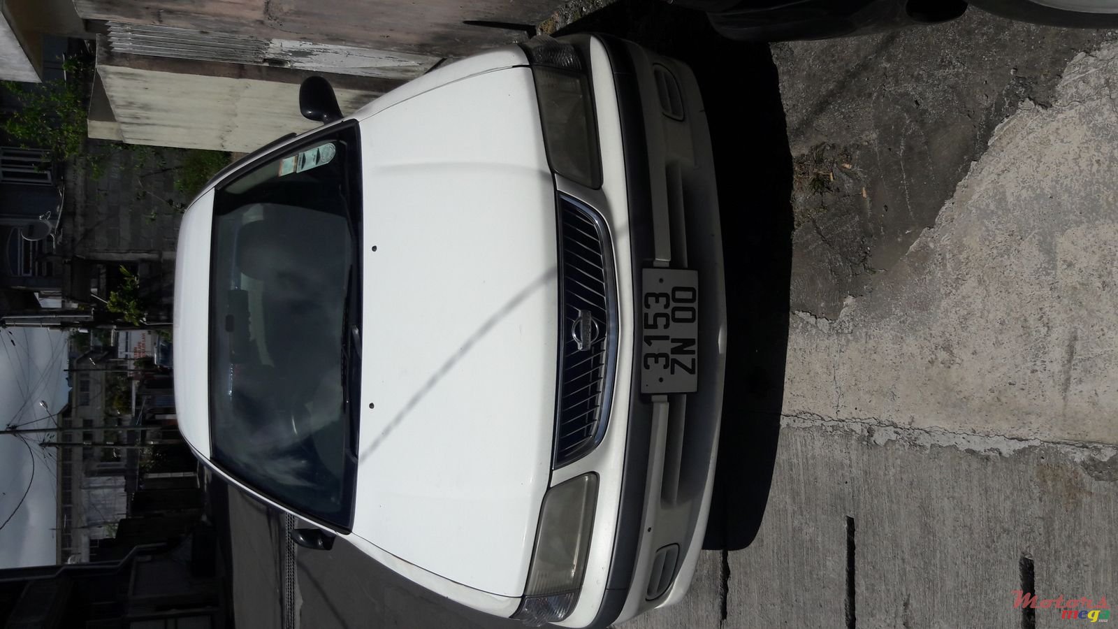 2000' Nissan Sunny b15 white photo #3